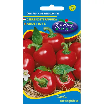 Óriás cseresznyepaprika vetőmag, 0,5 g