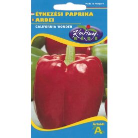 California Wonder étkezési paprika vetőmag, piros, 1 g