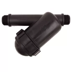 Szűrő, PP, 3/4", acélhálós, 5 m3/h (3372)
