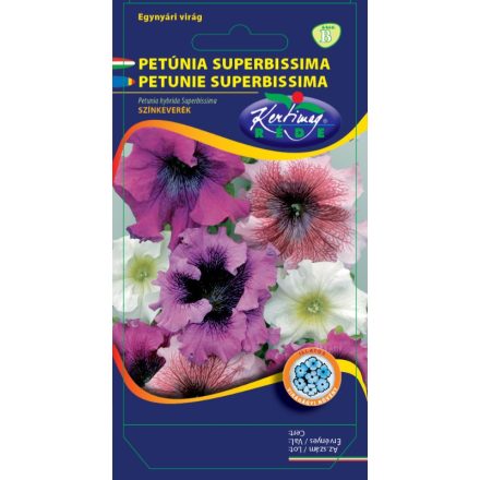 Petúnia Superbissima vetőmag, színkeverék