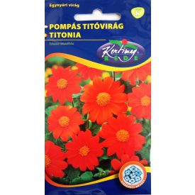 Pompás titóvirág vetőmag (Tithónia, Pásztortűz)