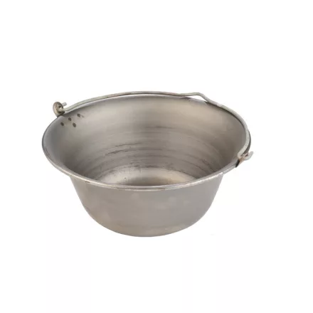 Vas bogrács, 8 liter