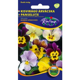 Kisvirágú árvácska vetőmag, Bambini, színkeverék