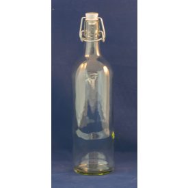 Kurzhals üveg, csatos, 1 liter