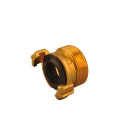 Tűzoltócsatlakozó, réz, 1", KM (H4004)