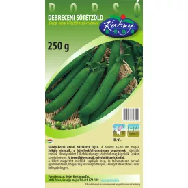 Debreceni sötétzöld kifejtőborsó vetőmag, 500 g