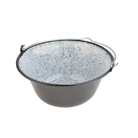 Zománcozott gulyásbogrács, 20 liter