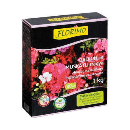 Florimo műtrágya - balkon, muskátli, 1 kg