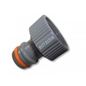 White Line műanyag anyamenetes csapcsatlakozó 1"