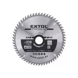 Extol körfűrészlap, 210/30, T40