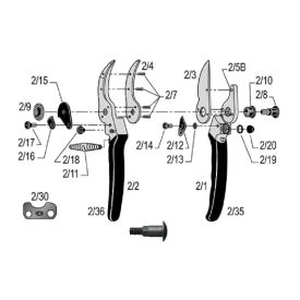 Felco 2 csavar 20-2/17
