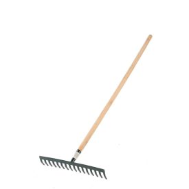 Gereblye, nyelezett, 12 fogú, 150 cm, bükk nyéllel