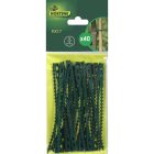 Kötöző zöld műanyag, 17 cm 