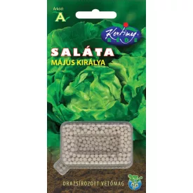 Május királya fejessaláta vetőmag, drazsírozott