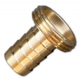 Tömlővég, réz, KM 1/2"-1/2" 