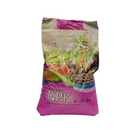 NPK műtrágya, 0-10-24, 10 kg