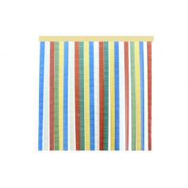 Szalagfüggöny, légyfüggöny, színes