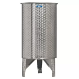 Bortartály inox 300L 2db csappal Zottel