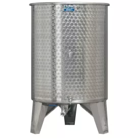 Bortartály inox 600L 3db csappal Zottel
