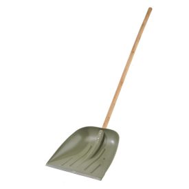 Nyelezett hólapát, öblös, élvédős, 120 cm régi 