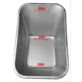 Talicska puttony horganyzott 85L/150kg