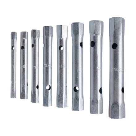 Csőkulcs készlet, 8 db csőkulccsal