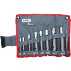 Csőkulcs készlet, 8 db csőkulccsal