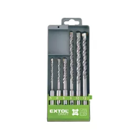 SDS plus betonfúró készlet, 6 db, 110 mm 