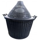 Üvegballon burkolat