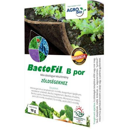 Bactofil B por zöldségfélékhez