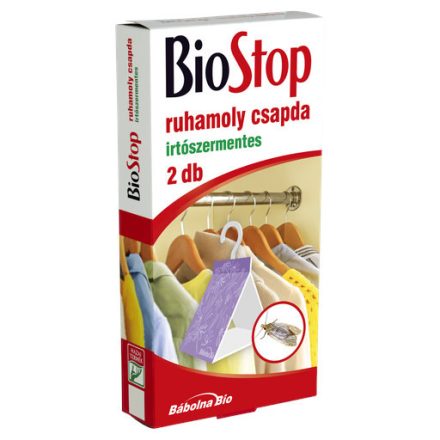 Biostop ruhamolycsapda, 2 db