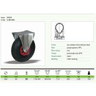 Kerék fix tűgörgős talpas tömlős 260 91124