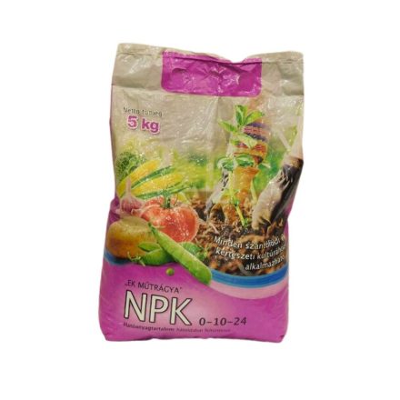 NPK műtrágya, 0-10-24, 5 kg