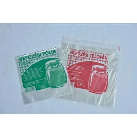 Befőző celofán, 40 x 40 cm, 4 db/cs
