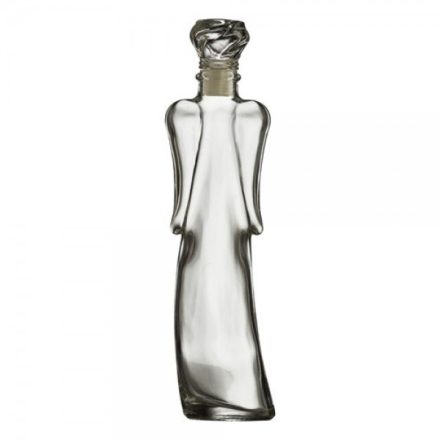 Karácsonyi angyal alakú dísz üveg palack, 200 ml