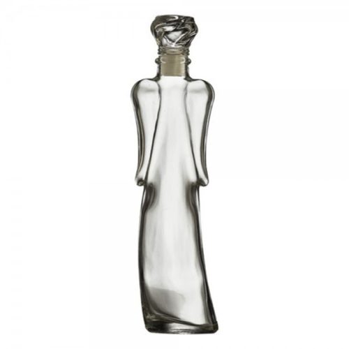 Karácsonyi angyal alakú dísz üveg palack, 200 ml