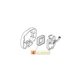   Légszűrő betét szivacs Sparta 25, 26, 250, Victus 260 gépekhez