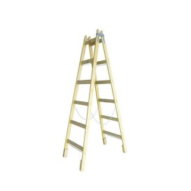 Fa létra erősített 6 fokos