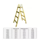 Fa létra erősített 8 fokos