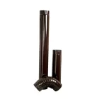 Füstcső 250 mm barna fi 120 mm
