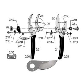   PótpengeFelco 2, Felco 3 és Felco 4 metszőollókhoz, 20-2/3