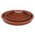 Műanyag cserépalátét, 12 cm, vörös