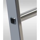 Támasztó alu létra 1x9