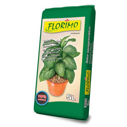 Florimo agyaggranulátum, dekor, 5 liter