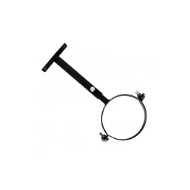 Fekete csőbilincs 120mm