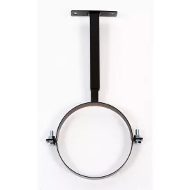 Fekete csőbilincs 130mm