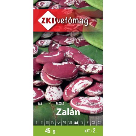 Zalán karósbab vetőmag, 45 g