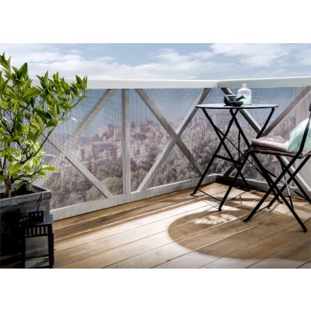 Cuadranet K-100/5 kerti rács, fekete 