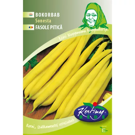 Sonesta sárgahüvelyű bokorbab vetőmag, 50 g
