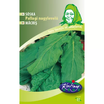 Pallagi nagylevelű sóska vetőmag, 3 g
